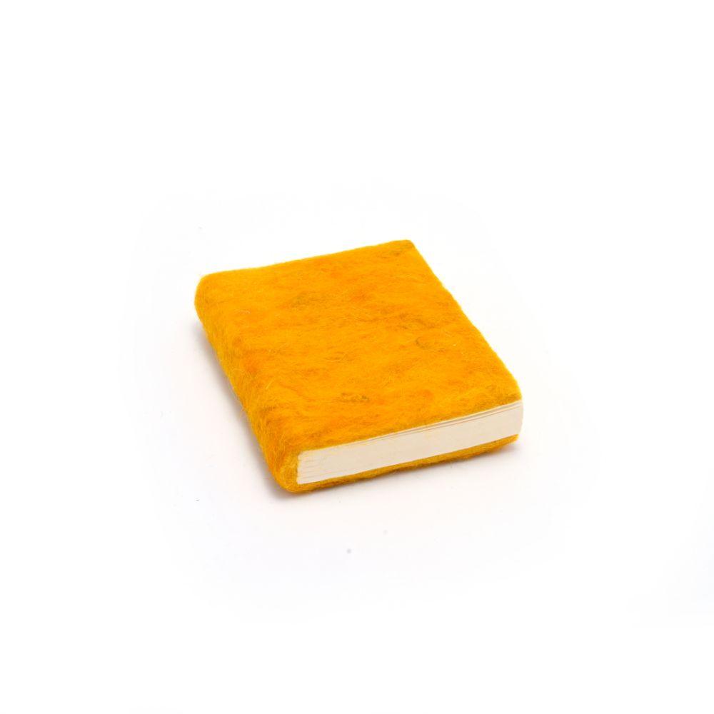 Felt Pocket Diary Orange - DeKulture DKW-1096-PD