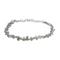Fresh Water Pearl Silver Plated Chain Bracelet - DeKulture DKW-1486-BRJ