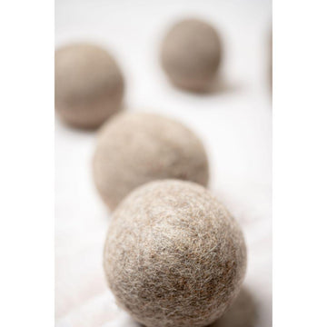 Grey Brown Dry Ball Ornament