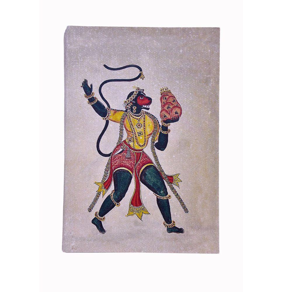 Hanuman Handmade Notebook for Spiritual Writing | Dekulture
