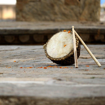 Nagada Hand Drum Nagari With Mellets