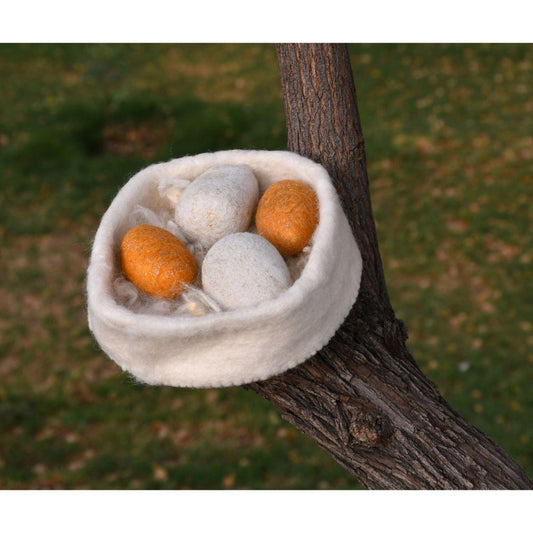 Needle Felted Easter Eggs Basket - DeKulture DKW-6001-FD