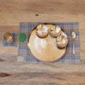 Pure Bronze Dinner Thali Set Of 6 - DeKulture DKW-26001-KV