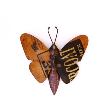 Reclaimed Butterfly Wall Mount - DeKulture DKW-17012-RIF