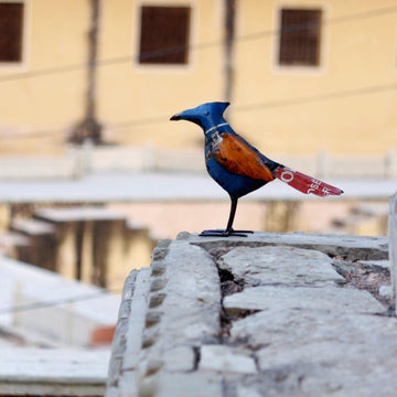 Recycled Bird Sculpture