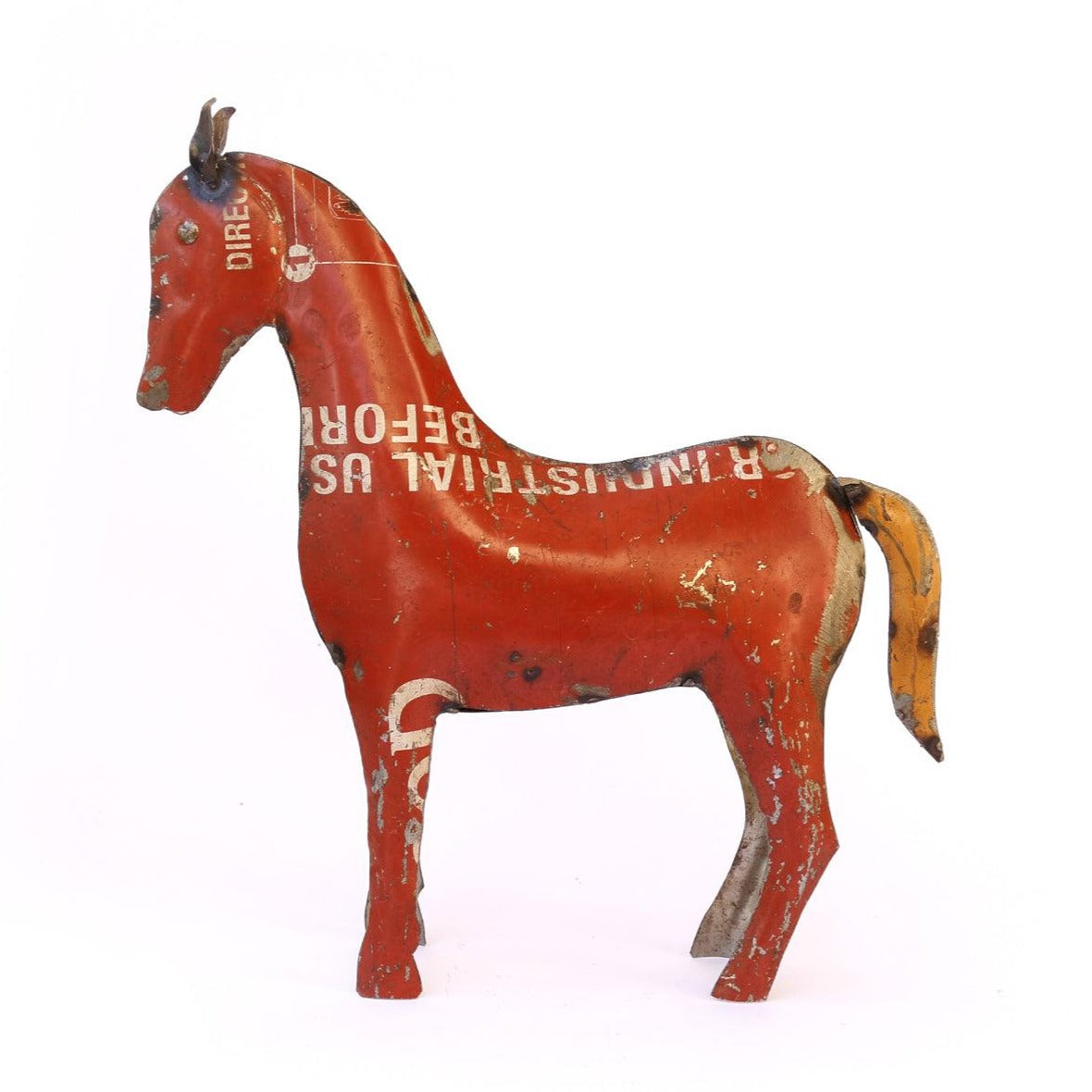 Recycled Horse Figurine - DeKulture DKW-17021-RIF