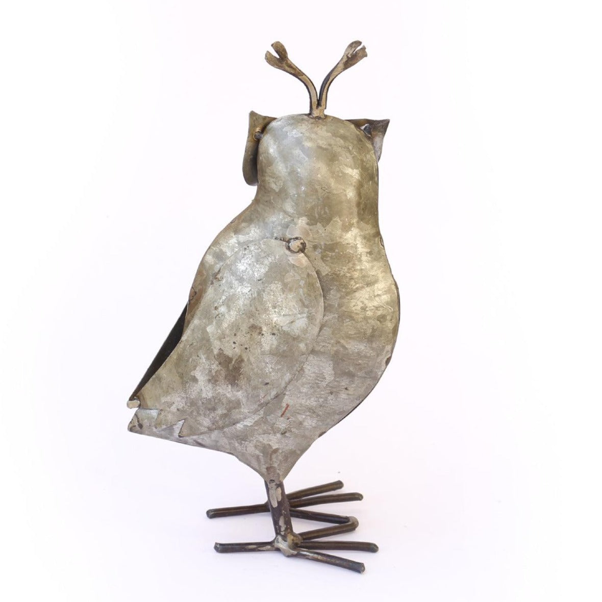 Recycled Owl Sculpture - DeKulture DKW-17009-RIF