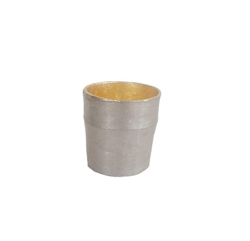 Small Pure Tin Sake Cup