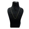 Tiny Paperclip Brass Gold Plated Chains For Gift - DeKulture DKW-1168-GLC