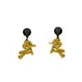 Tree Branch Gold Plated Earring - DeKulture DKW-1308-SEJ