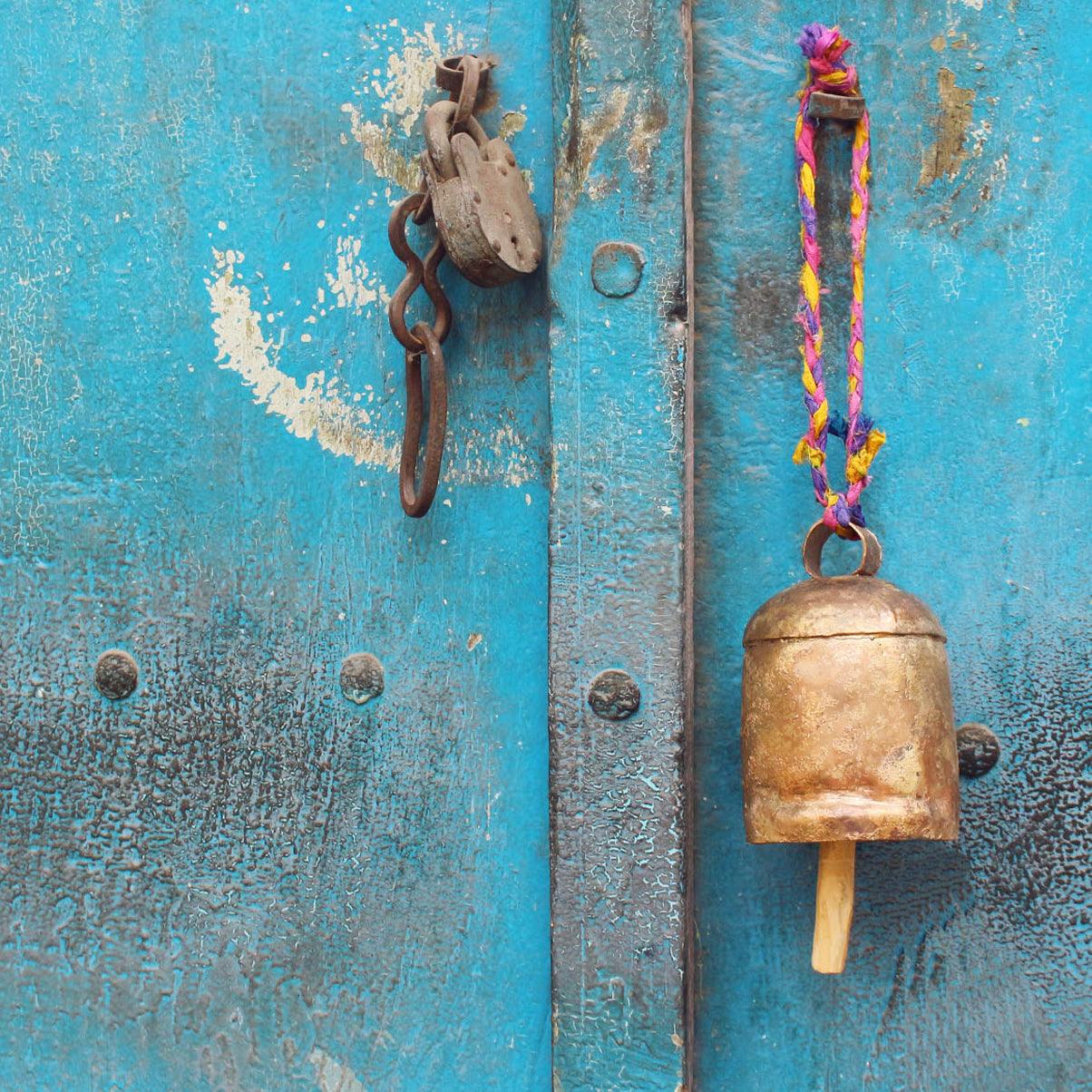 Vintage Decorative Cow Bell Hanging - DeKulture DKW-11011-AI