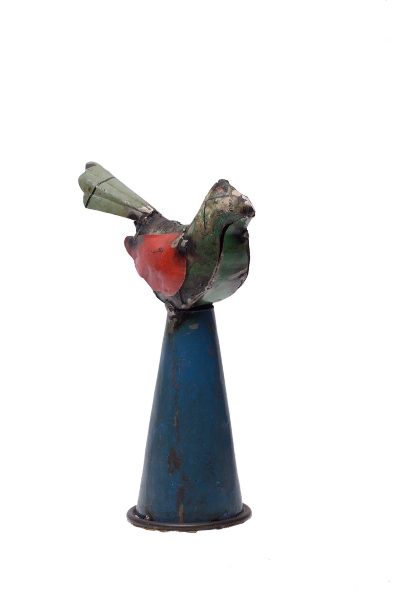 Recycled Iron Bird (Bottle Top)